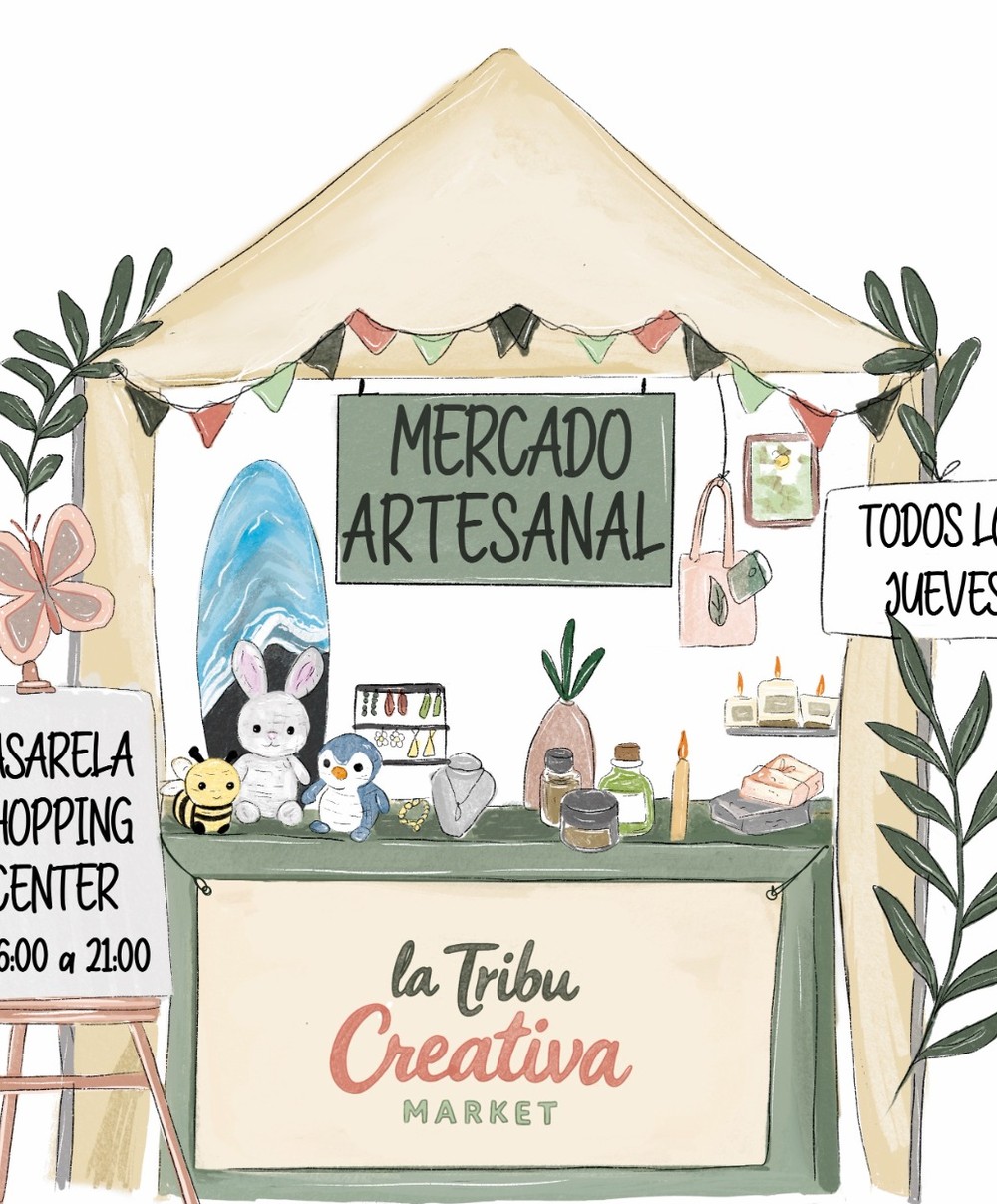 Ambiente visual de un market de La Tribu Creativa