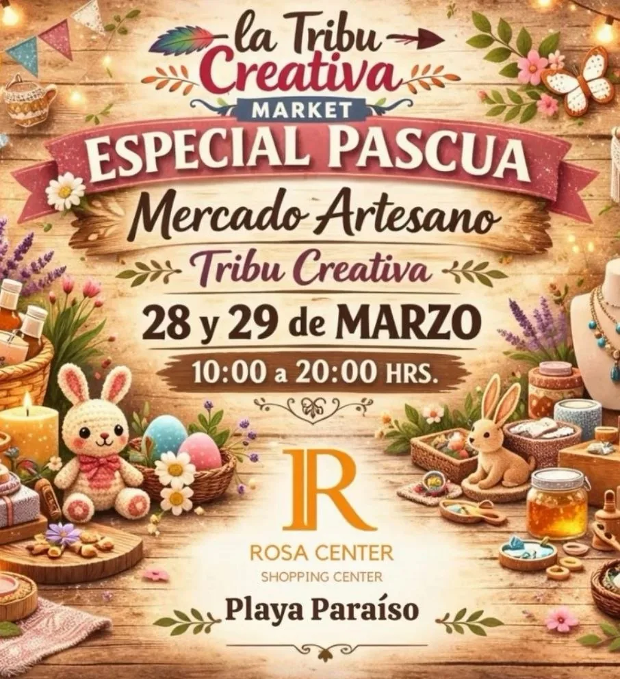Edición especial de market en Rosa Center.